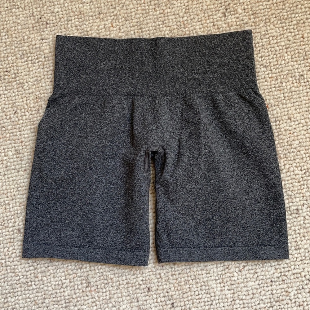 Black/gray NVGTN small pro shorts